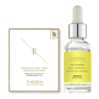 ErthSkin 'Bee Venom + Manuka Honey + Double Collagen + Rose' Anti-Aging-Pflegeset - 2 Stücke