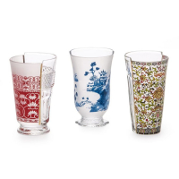 Seletti Set de verres à cocktail 'Hybrid Clarisse' - 3 Pièces