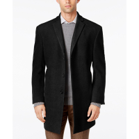 Calvin Klein Men's 'Prosper Wool-Blend Slim Fit' Overcoat