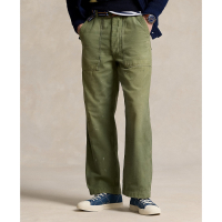 Polo Ralph Lauren Pantalon 'Paint-Splatter Fatigue Straight' pour Hommes