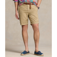 Polo Ralph Lauren 'Straight-Fit Linen Cotton Chino' Shorts für Herren