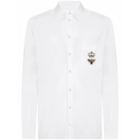 Dolce & Gabbana Chemise 'Logo-Embroidered' pour Hommes
