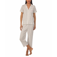 LAUREN Ralph Lauren 'Printed Capri' Pyjama-Set für Damen