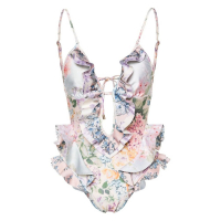 Zimmermann Maillot de bain 'Halliday Frilled' pour Femmes