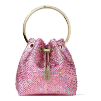 Jimmy Choo Sac seau 'Bon Bon Chainmail' pour Femmes