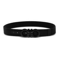 Ferragamo Men's 'Gancini-Buckle Logo-Strap' Belt