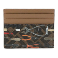 Fendi Men's 'Ff Tool-Print' Card Holder