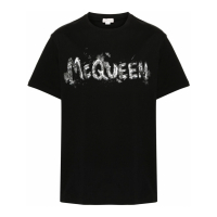 Alexander McQueen Men's 'Logo' T-Shirt