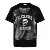 Alexander McQueen Men's 'Graphic' T-Shirt