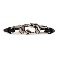 Alexander McQueen Bracelet réglable 'Snake Cord' pour Hommes