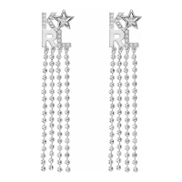 Karl Lagerfeld Women's 'Klassic Karl Bold Star Logo' Earrings