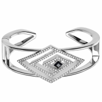 Karl Lagerfeld 'Essentials Concentric' Armband für Damen