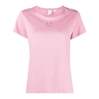 Pinko 'Love Birds-Embroidered' T-Shirt für Damen