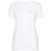 Pinko 'Logo-Embroidered' T-Shirt für Damen