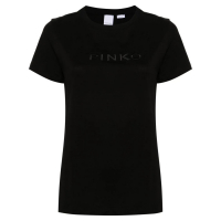 Pinko 'Logo-Embroidered' T-Shirt für Damen
