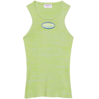 Emilio Pucci Women's 'Logo-Patch Knitted' Tank Top