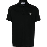 Stone Island 'Compass-Patch Piqué' Polohemd für Herren