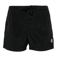 Stone Island Short de bain 'Compass-Patch' pour Hommes