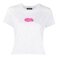 A.P.C. T-shirt 'Astoria Logo-Print' pour Femmes