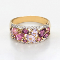 Diamanta Women's 'Rhodomix' Ring