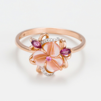 Diamanta Women's 'Jardin Royal' Ring