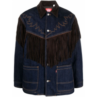 Kenzo 'Contrast-Stitching' Denim Jacket