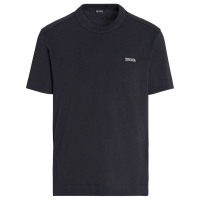 Zegna T-shirt 'Logo-Embroidered' pour Hommes