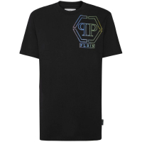 Philipp Plein 'Hexagon Rhinestone-Embellished' T-Shirt für Herren
