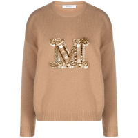Max Mara 'Palato Logo-Embellished' Pullover für Damen