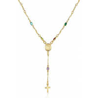 Liv Oliver Women's 'Cross' Necklace