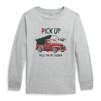 Polo Ralph Lauren 'Cotton Jersey Graphic' T-Shirt für Kleiner Jungen