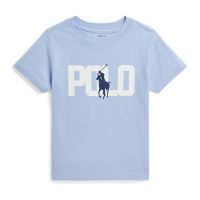 Polo Ralph Lauren 'Color Changing Logo Cotton Jersey' T-Shirt für Kleinkind & Kleiner Junge