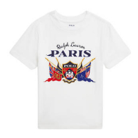 Polo Ralph Lauren 'Cotton Jersey Graphic' T-Shirt für Kleiner Jungen