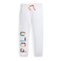Polo Ralph Lauren Toddler & Little Girl's 'Mixed-Logo Terry' Sweatpants