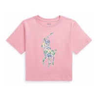 Polo Ralph Lauren 'Big Pony' T-Shirt für kleinkind & kleine Mädchen