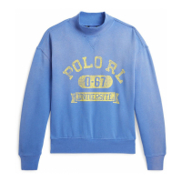 Polo Ralph Lauren Big Girl's 'Logo Graphic Terry' Sweater