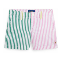 Polo Ralph Lauren 'Striped  Fun' Shorts für kleinkind & kleine Mädchen