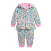 Polo Ralph Lauren 'Terry Hoodie' Trainingsanzug für Baby Mädchen