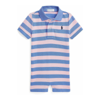 Polo Ralph Lauren Salopettes courtes 'Striped' pour Bébés garçons