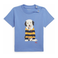 Polo Ralph Lauren 'Dog' T-Shirt für Baby Jungen