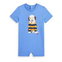 Polo Ralph Lauren Salopettes courtes 'Dog' pour Bébés garçons
