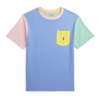 Polo Ralph Lauren Big Boy's 'Color-Blocked Pocket' T-Shirt
