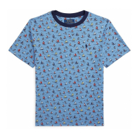 Polo Ralph Lauren 'Sailboat' T-Shirt für großes Jungen