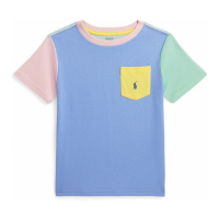 Polo Ralph Lauren T-shirt 'Color-Blocked Pocket' pour Enfant et petit garçon