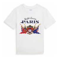 Polo Ralph Lauren T-shirt 'Graphic' pour Enfant et petit garçon
