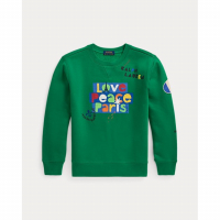 Ralph Lauren Big Boy's 'Love Peace Paris' Sweater