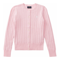 Polo Ralph Lauren Kids Big Girl's 'Cable Knit' Cardigan