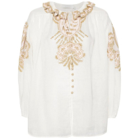 Zimmermann Women's 'Waverly-Embroidered' Long Sleeve Blouse