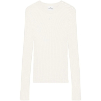 Courrèges Women's 'Logo-Embroidered Ribbed' Sweater
