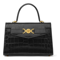 Versace Women's 'Medusa 95 Crocodile-Embossed' Tote Bag